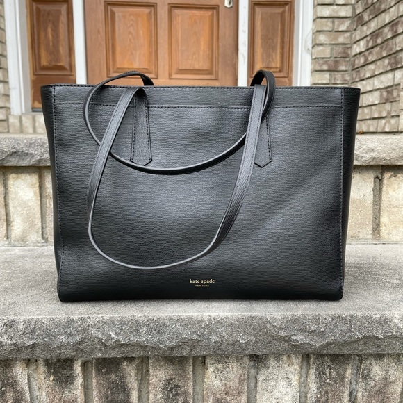 KATE SPADE Molly Large Work Tote Black NEW - Picture 5 of 15